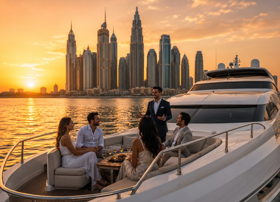 A booking system prepared for real tourist service in Dubai
